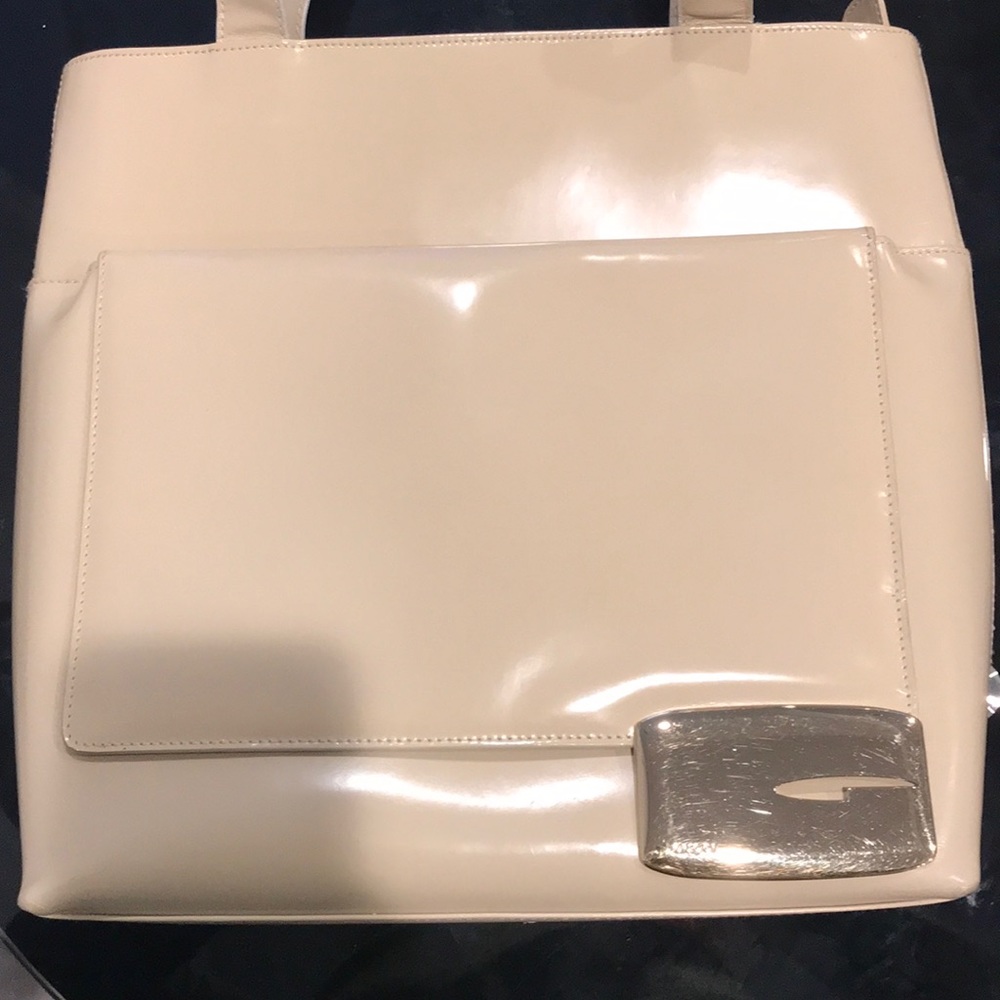 Gucci Tom Ford shoulder bag In cream